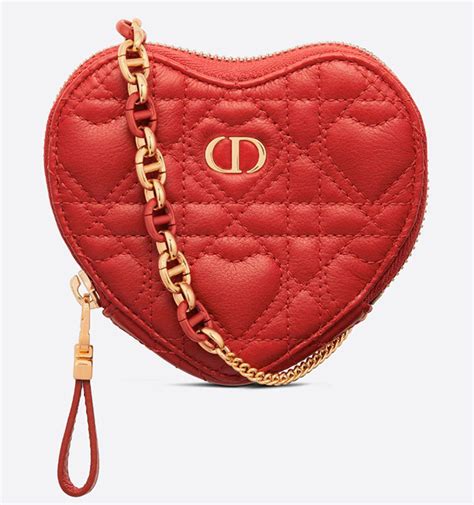 dior heart pouch brown|dior pouch gift.